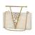 Beige Stone clutch
