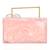 Pink Stone clutch