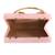 Baby pink Stone clutch