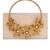 Beige Stone clutch