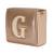 Gold customised 'g' synthetic clutch