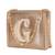 Gold customised 'g' synthetic clutch