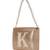 Gold customised 'k' synthetic clutch