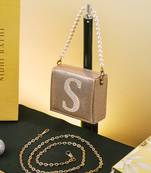 Gold customised 's' synthetic clutch