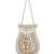 White pearl embroidered potli bag