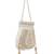 White pearl embroidered potli bag