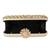 Gold beads embroidered clutch