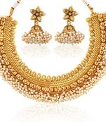 Pearl Dropping Precious Jewel Set-RBS0028