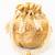 Gold floral embroidered potli bag