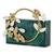 Green Stone clutch