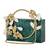 Green Stone clutch