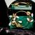 Green Stone clutch