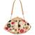 Gold floral embroidered potli bag