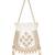 White sequin embroidered potli bag