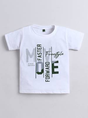 Bottle green denim printed jacket with t-shirt 5