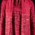 Red embroidered silk kurta set