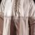Beige plain dupion kurta set