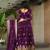 Faux blooming designer gown is luxury clothing considered to be high quality made by zari thread & sequins embroidery