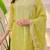 Women's Beautiful Chikankari Work Chanderi Fabric Straight Kurta Pant and Dupatta Set
