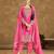 pink punjabi style suit set for women ethnic wear