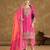 pink punjabi style suit set for women ethnic wear