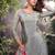 special party wear simar silk grey gharara suit set for women