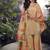 special party wear simar silk beige gharara suit set for women-Full Stitched free size