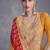 traditional bandhani printed yellow palazzo suit for women wear