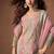 heavy embroidery worked pink long salwar suit set for women wedding wear