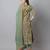 Pista green pure cotton embroidered kurta & pant with dupatta