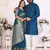 Couple combo men's kurta & pajama & women saree set