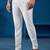 White viscose silk real mirror with threads work kurta-pant