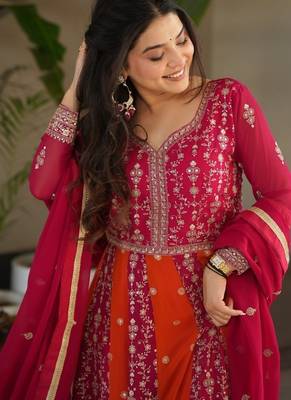 Luxury clothing considered to be high quality made by zari & sequins embroidery 2