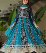 Luxury clothing considered to be high quality made by zari & sequins embroidery