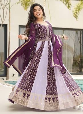Luxury clothing considered to be high quality made by zari & sequins embroidery 1