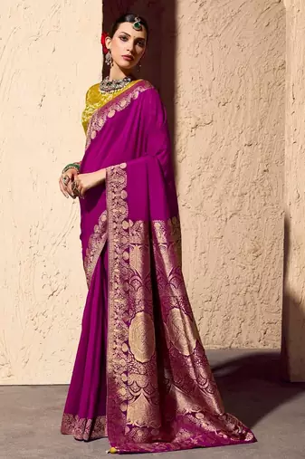 crepe georgette saree with zari weaving soft saree with blouse