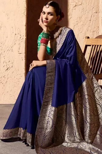 crepe georgette saree with zari weaving soft saree with blouse