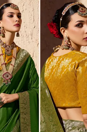 crepe georgette saree with zari weaving soft saree with blouse