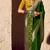 crepe georgette saree with zari weaving soft designer saree with blouse