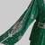 Dark Green color luxurious Handmade Moroccan Kaftan with hijjab