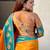 Soft silk lotus paithani zari woven saree