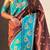Soft silk lotus paithani zari woven saree