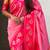 Soft silk lotus paithani zari woven saree