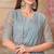 Grey georgette embroidered bollywood-sarees