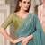 Sea green,pista green georgette embroidered bollywood-sarees