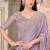 lavender silk blend embroidered bridal-sarees