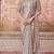 silver silk blend embroidered bridal-sarees