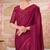 pink silk blend embroidered ethnic-sarees