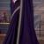 Purple,red georgette embroidered party-wear-sarees
