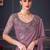 mauve silk blend embroidered wedding-sarees
